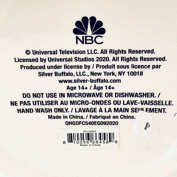 NWT NBC The Office World's Best Boss Large 10" White Ceramic Canister Jar w/ Lid - Picture 11 of 16